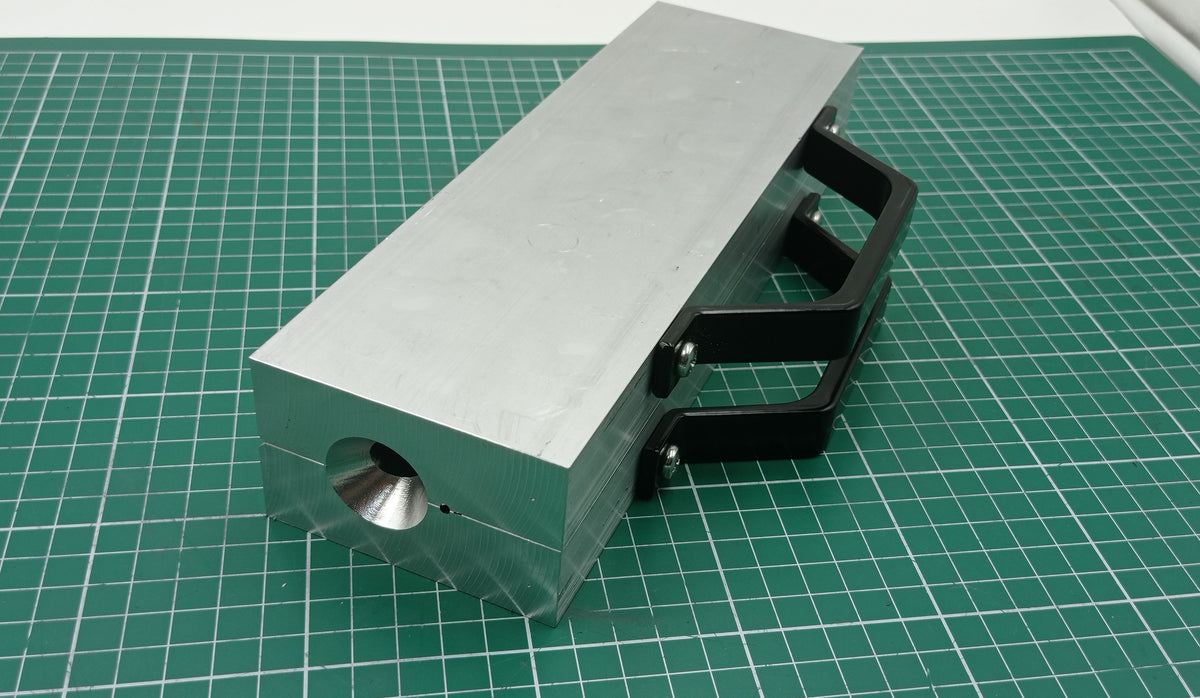 CNC Machined Aluminum 24oz Trolling Sinker Mold – One Cavity Lead Casting Mold