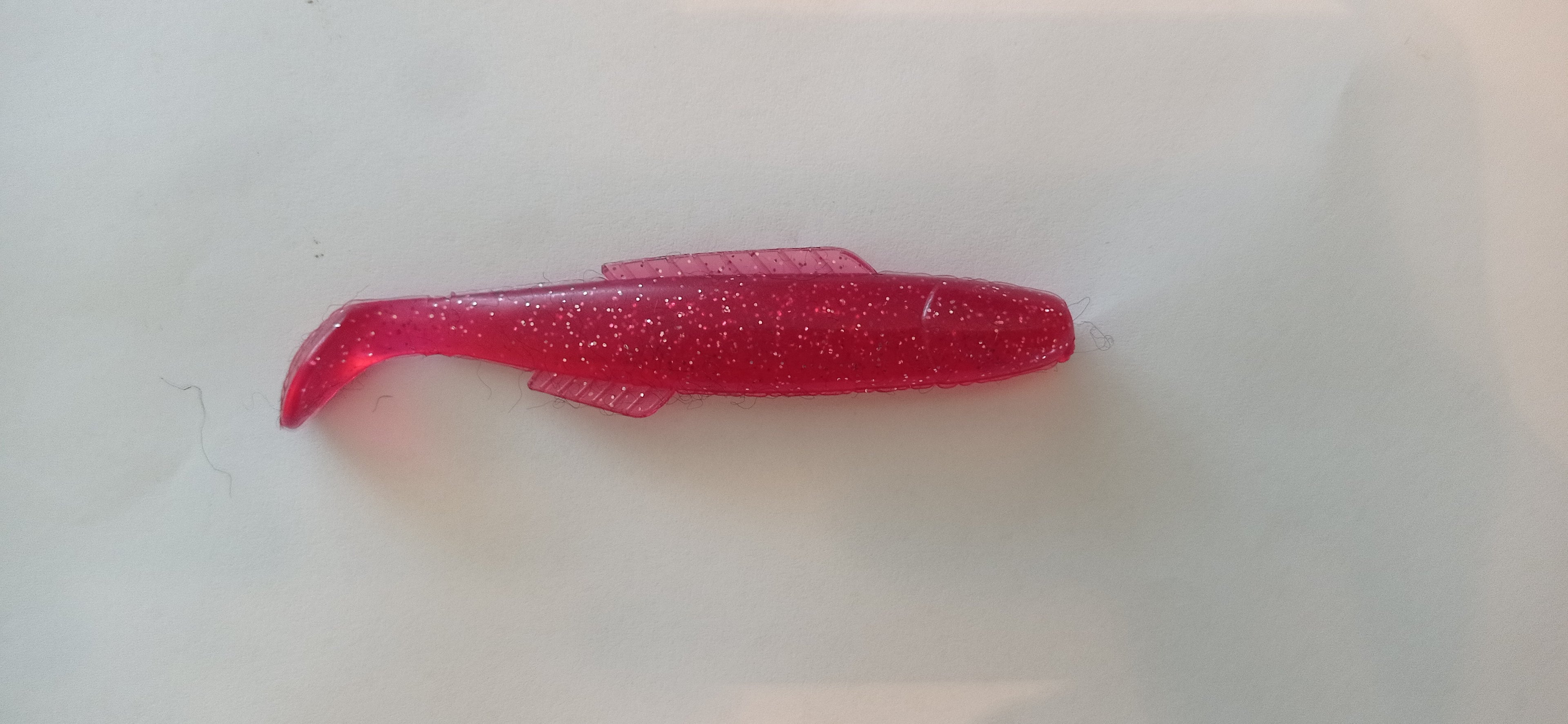 CNC machined aluminum mold for 4" cocahoe shad production