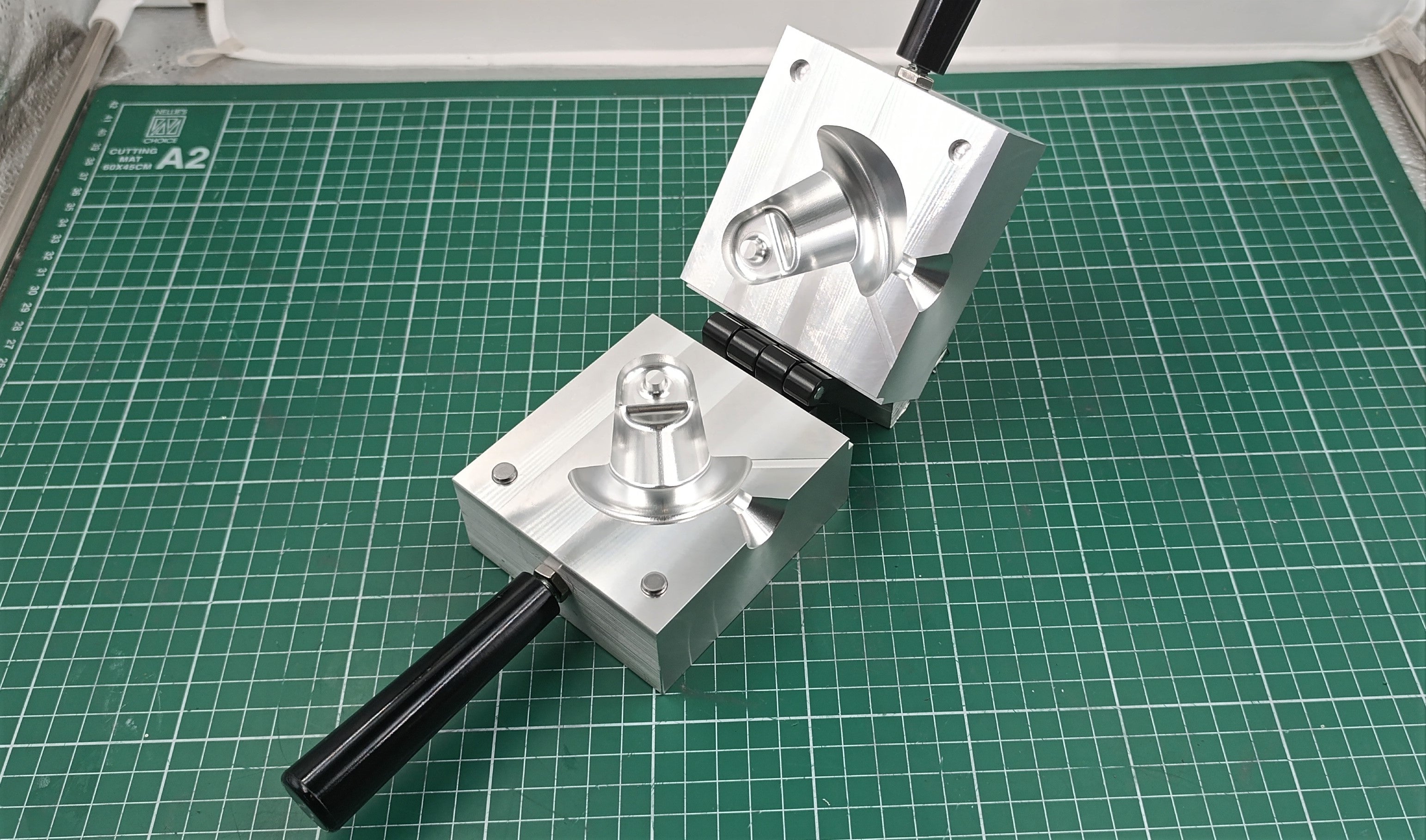 28 oz Anchor Mushroom Decoy Weight Mold – CNC Machined 6082 Aluminum Lead Casting Mold