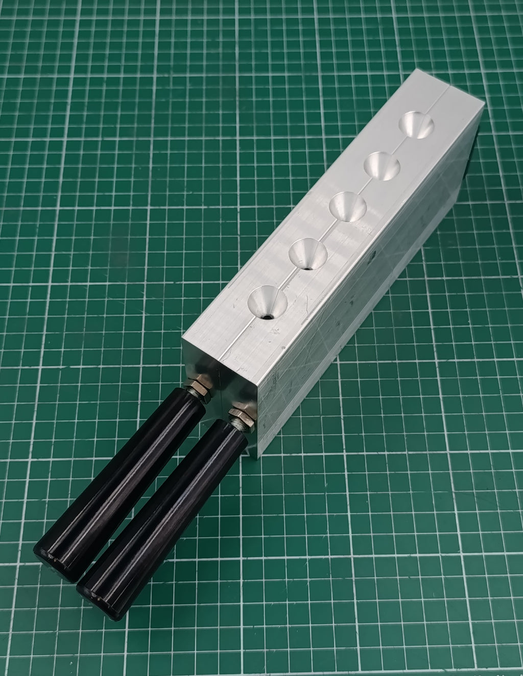 CNC machined goofy jig aluminum fishing mold, 1/4oz 3/8oz 1/2oz 3/4oz 1oz