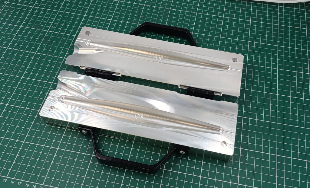 32oz one cavity CNC machined Trolling sinker aluminum fishing mold