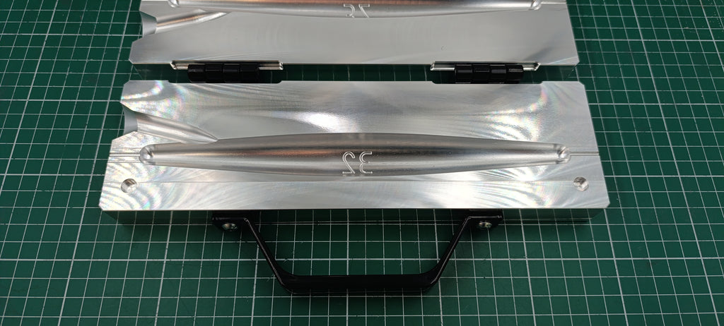 32oz one cavity CNC machined Trolling sinker aluminum fishing mold