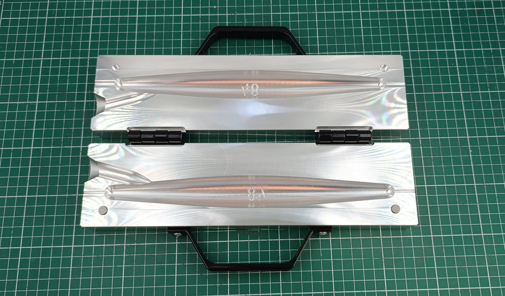 48oz one cavity CNC machined Trolling sinker aluminum fishing mold