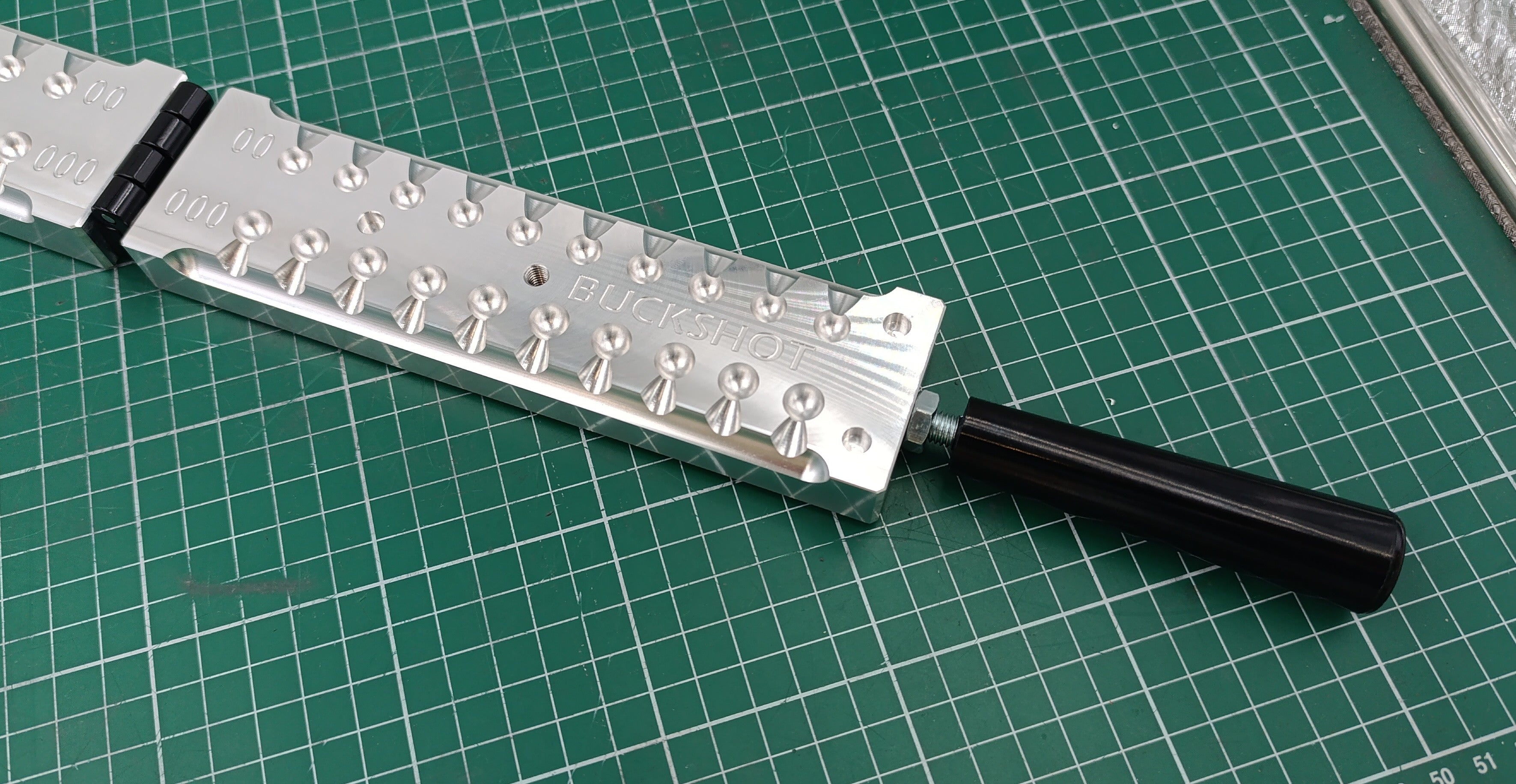 Buck shot 00 and 000 CNC machined aluminum mold
