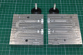Grub twister lure CNC machined aluminum fishing mold, CNC machining services