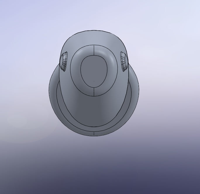 Five cavity CNC machined aluminum mold for 4.5" twitching shad lure production