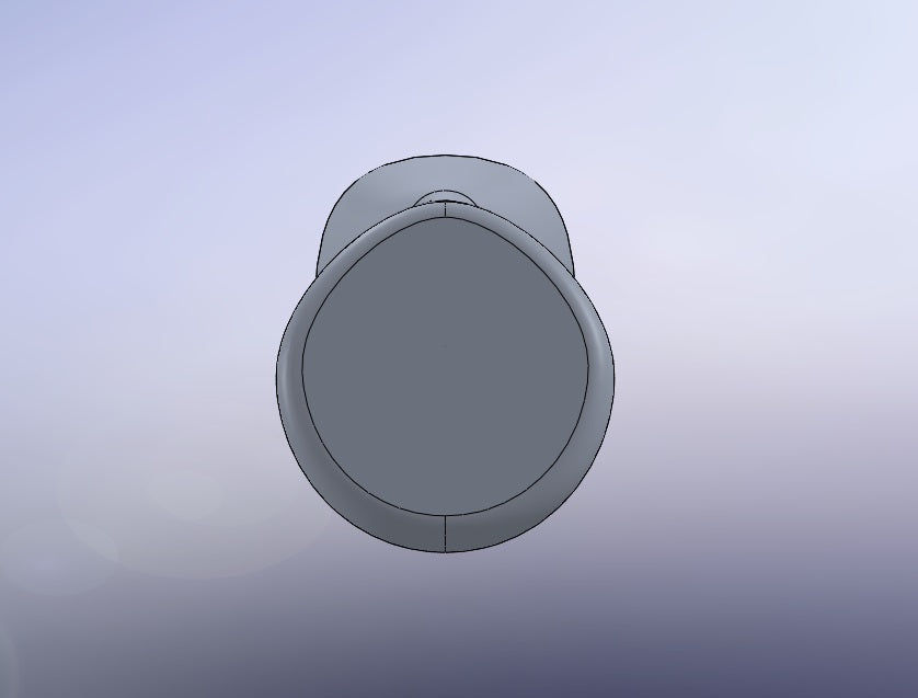 Five cavity CNC machined aluminum mold for 4.5" twitching shad lure production