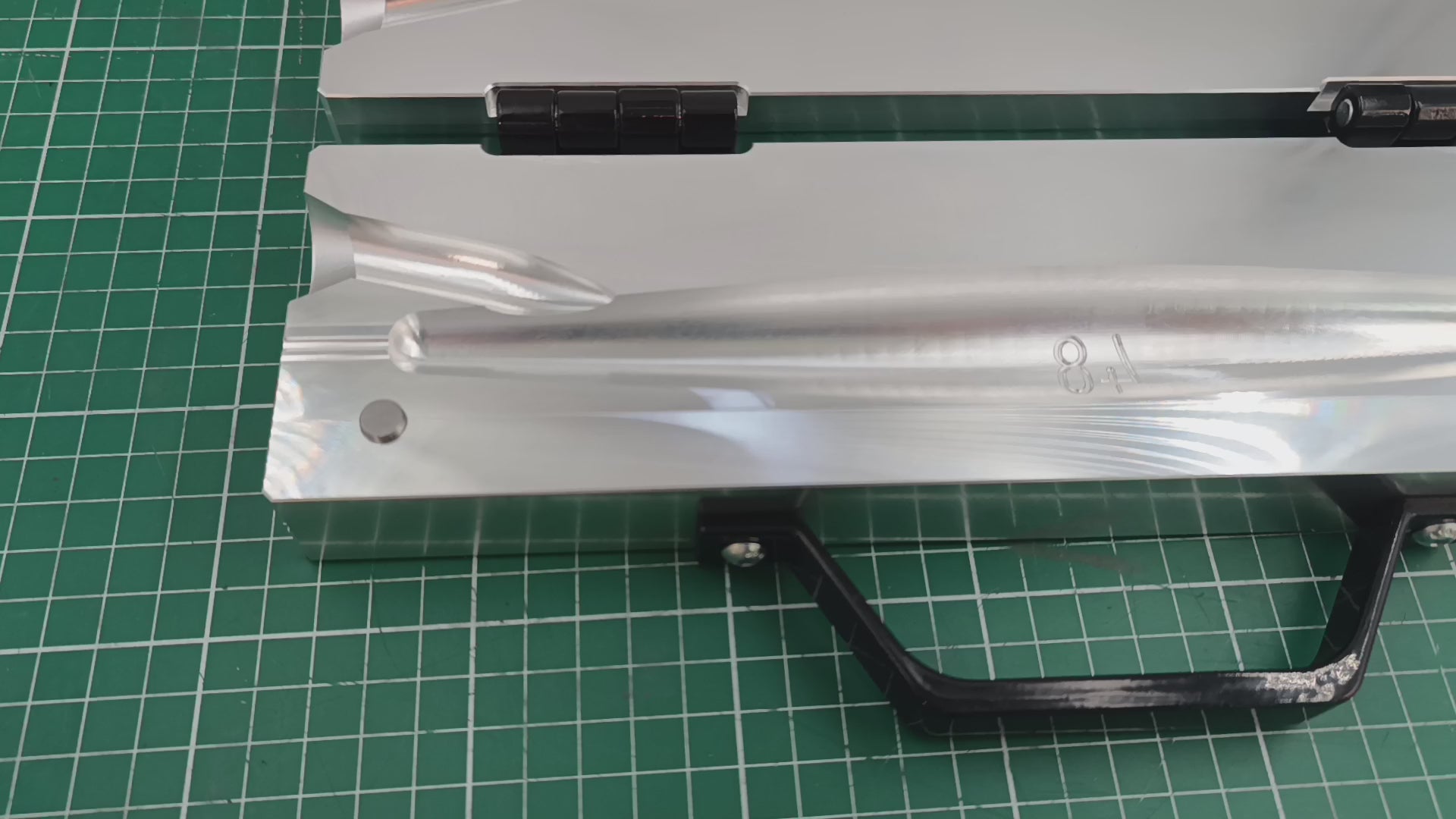 48oz one cavity CNC machined Trolling sinker aluminum fishing mold