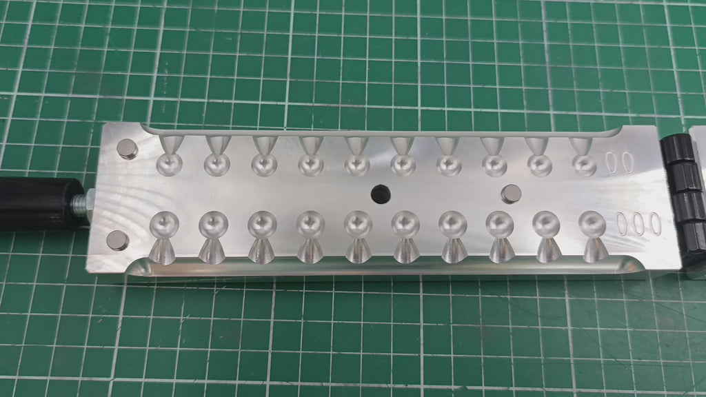 Buck shot 00 and 000 CNC machined aluminum mold